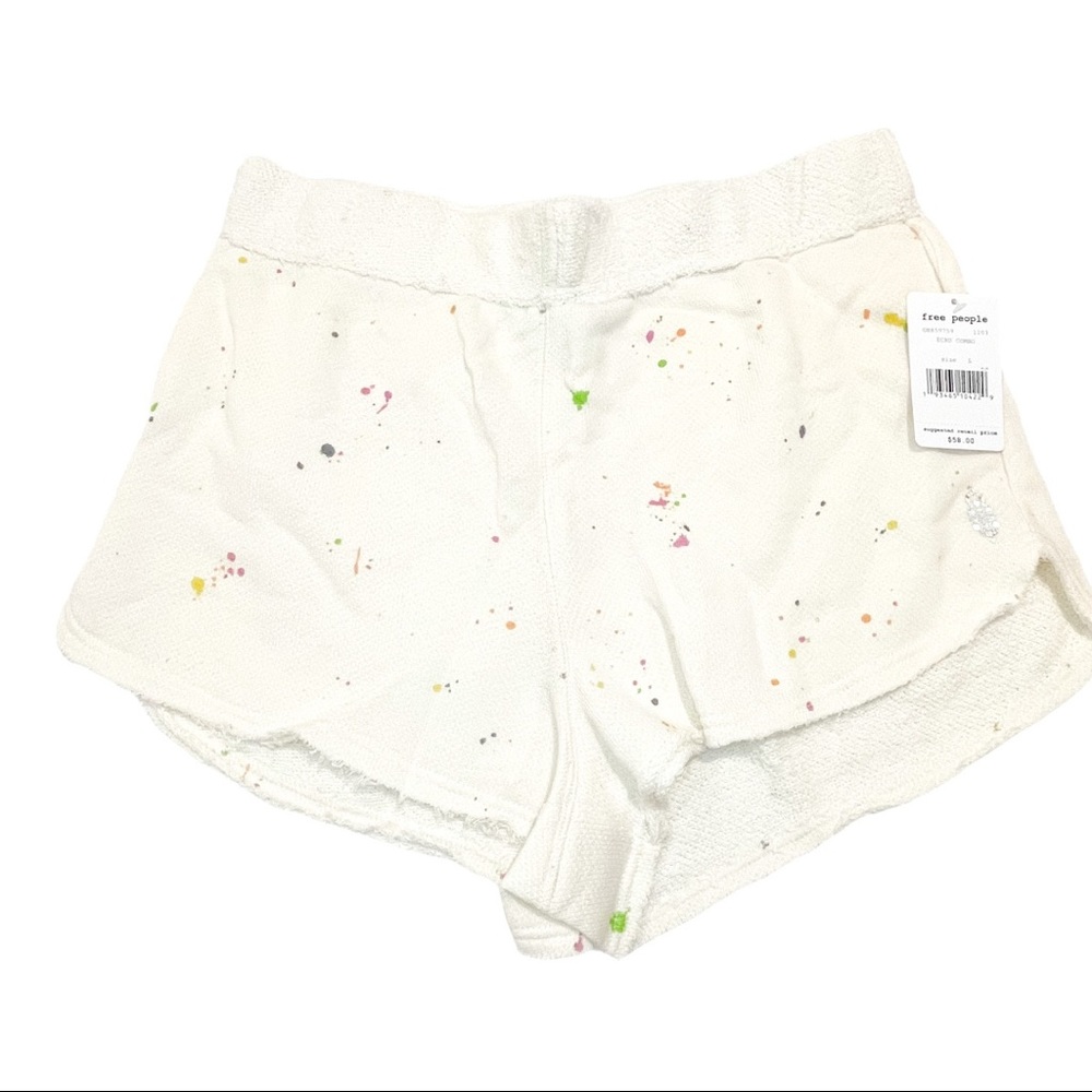 NWT FREE PEOPLE Fleece Shorts - Picture 5 of 5